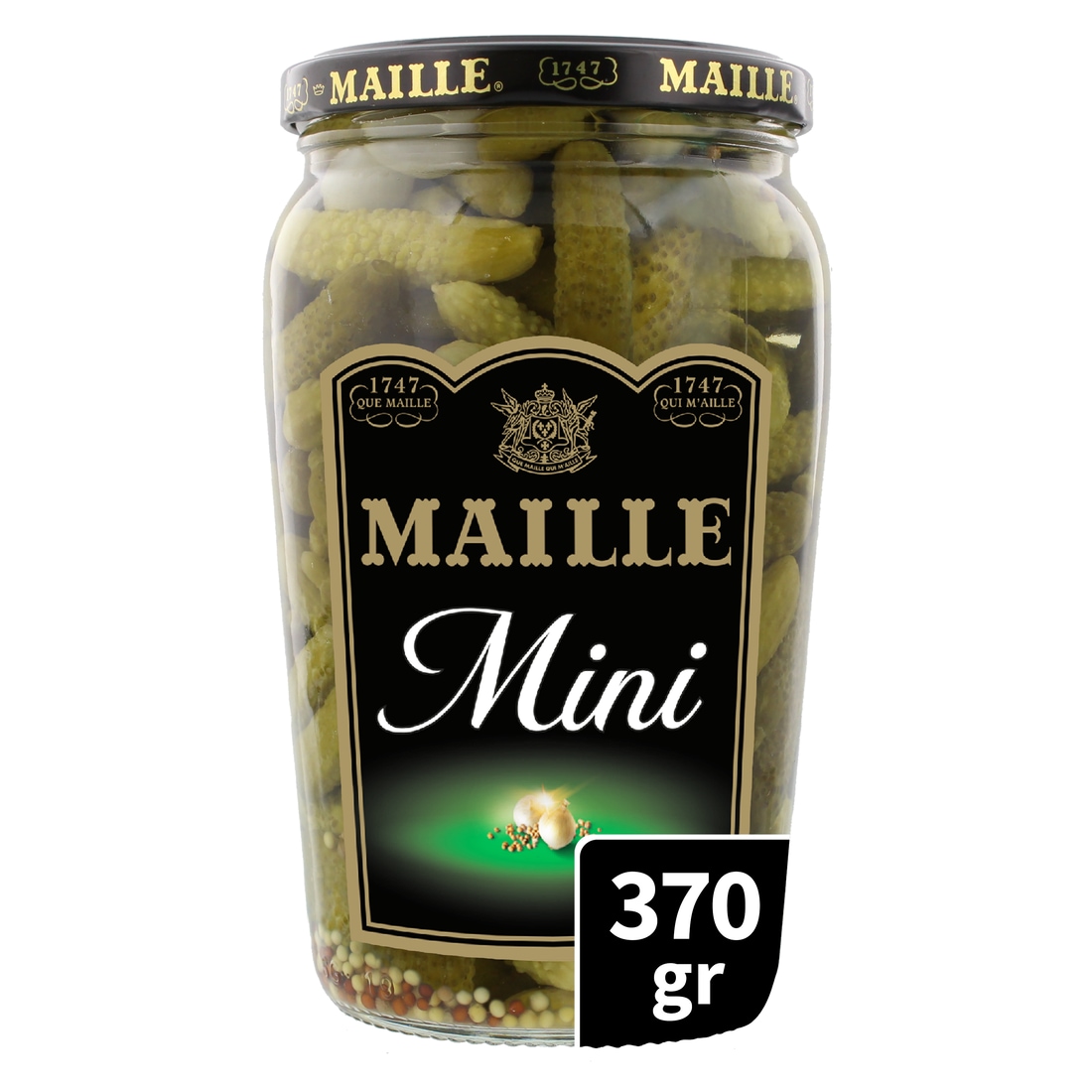 Maille Mini Cornichons Petits Croquants 370g - 